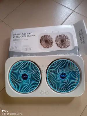 Rechargeable Double Head High Breeze Fan