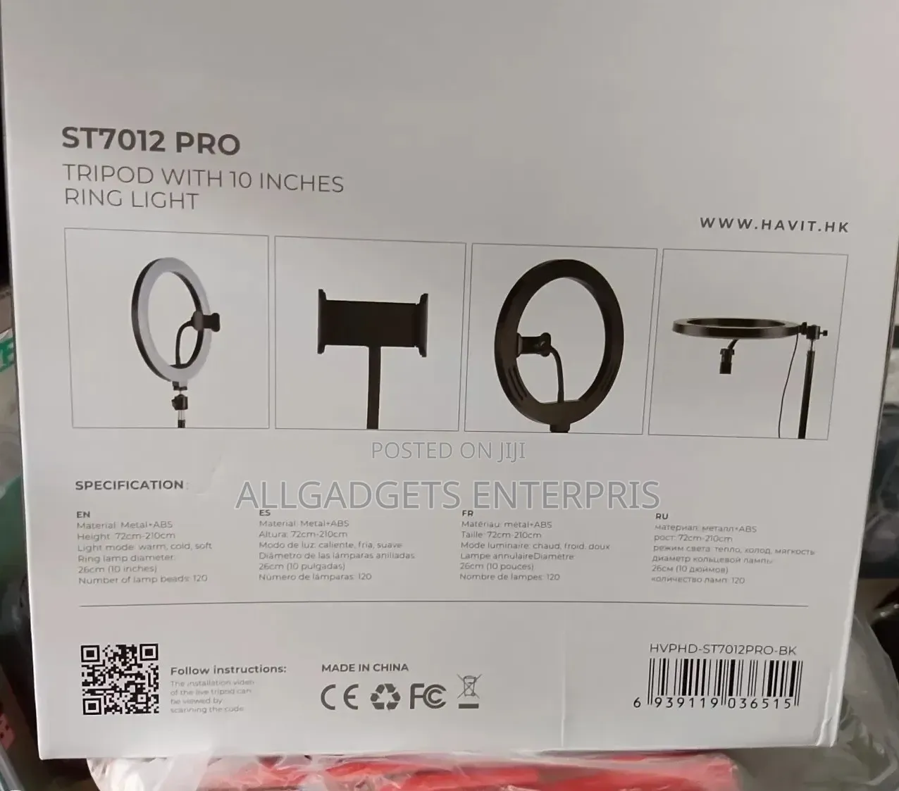 Havit 10 Inches Ring Lights
