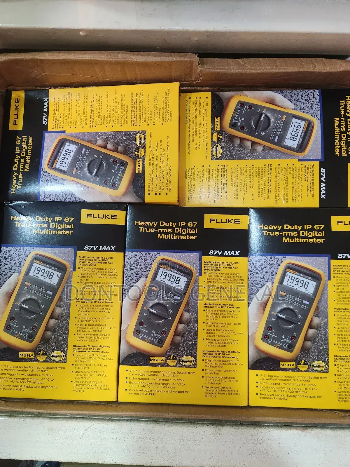 Heavy Duty Ip 67 True-RMS Fluke 87v Digital Multimeter