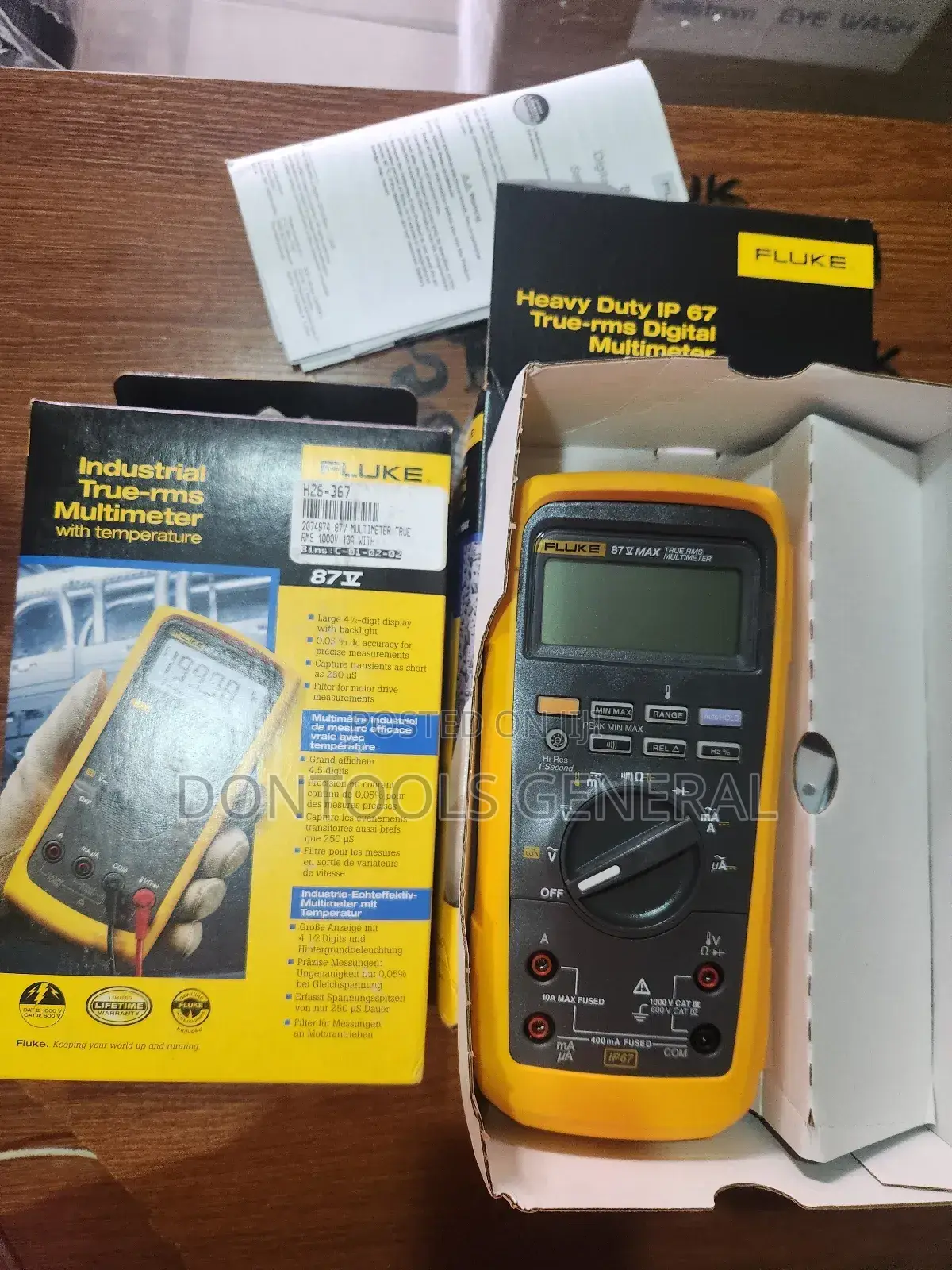 Heavy Duty Ip 67 True-RMS Fluke 87v Digital Multimeter