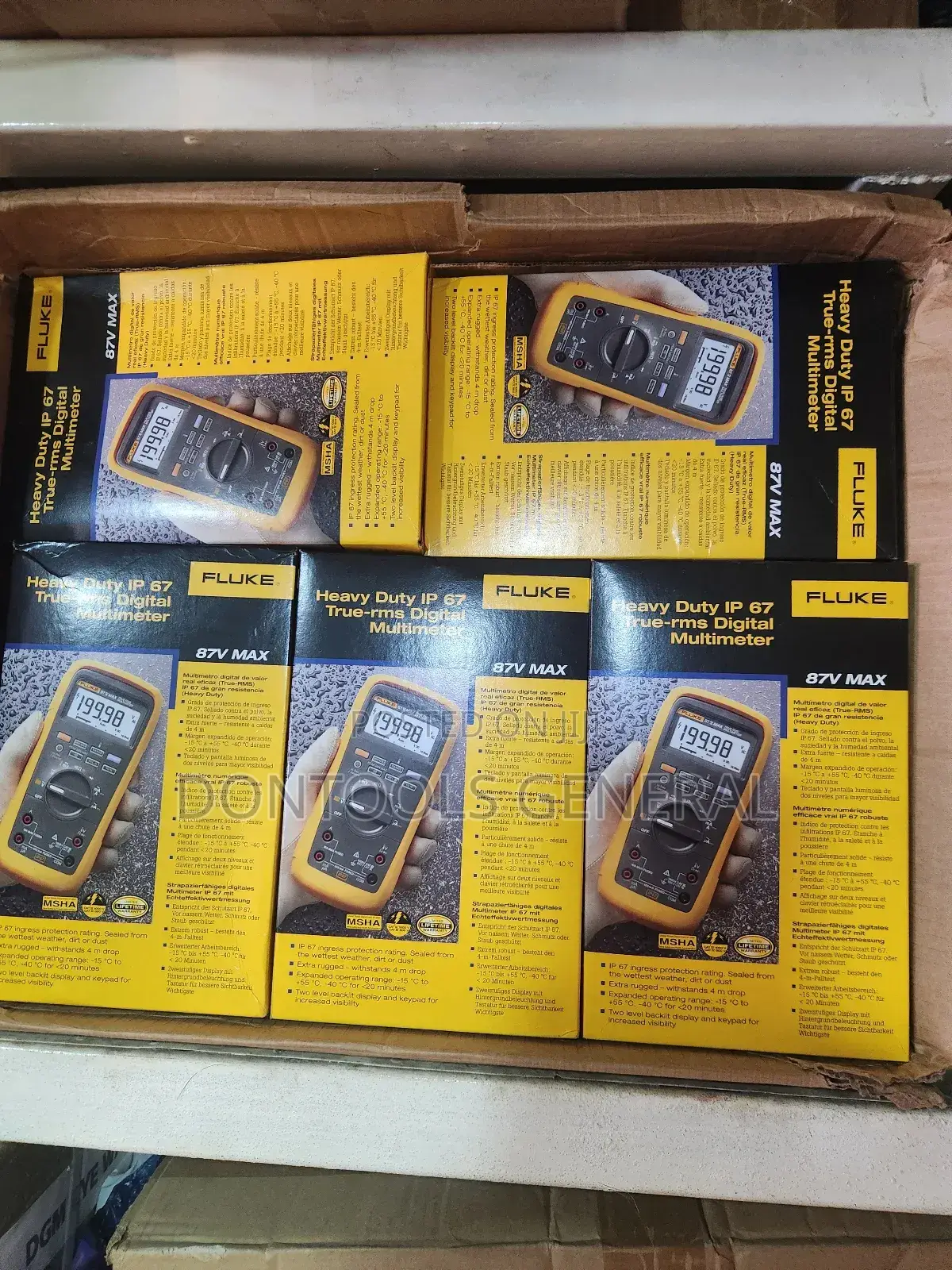 Heavy Duty Ip 67 True-RMS Fluke 87v Digital Multimeter