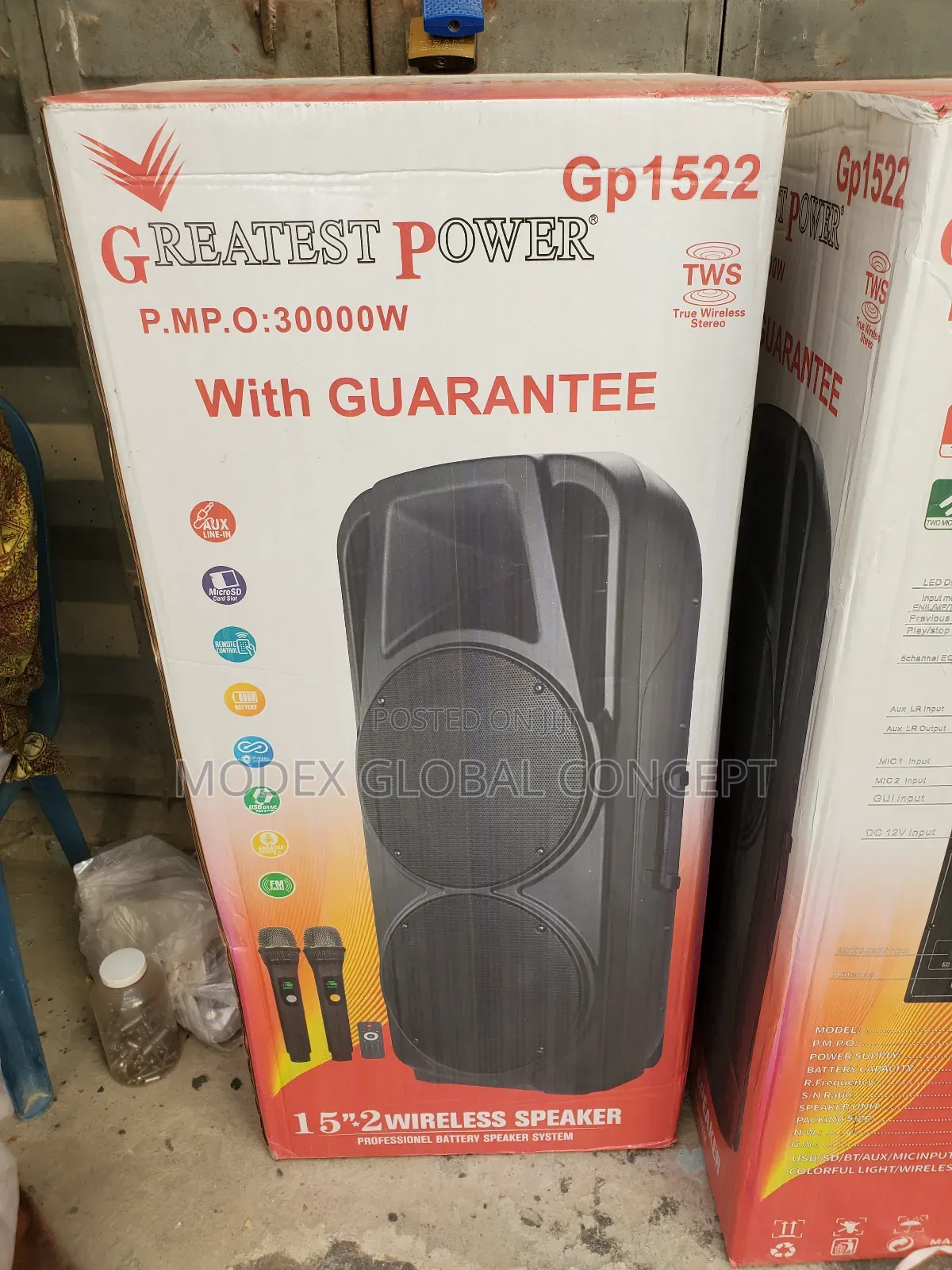Double Public Address System