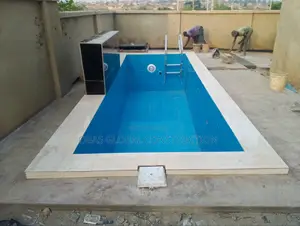 Modern 3×6m Luxury Pool With Waterfall Feature