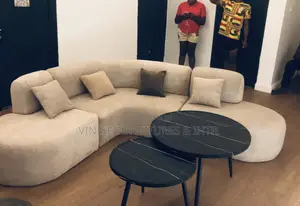 Curve L Shape Sofa With Single