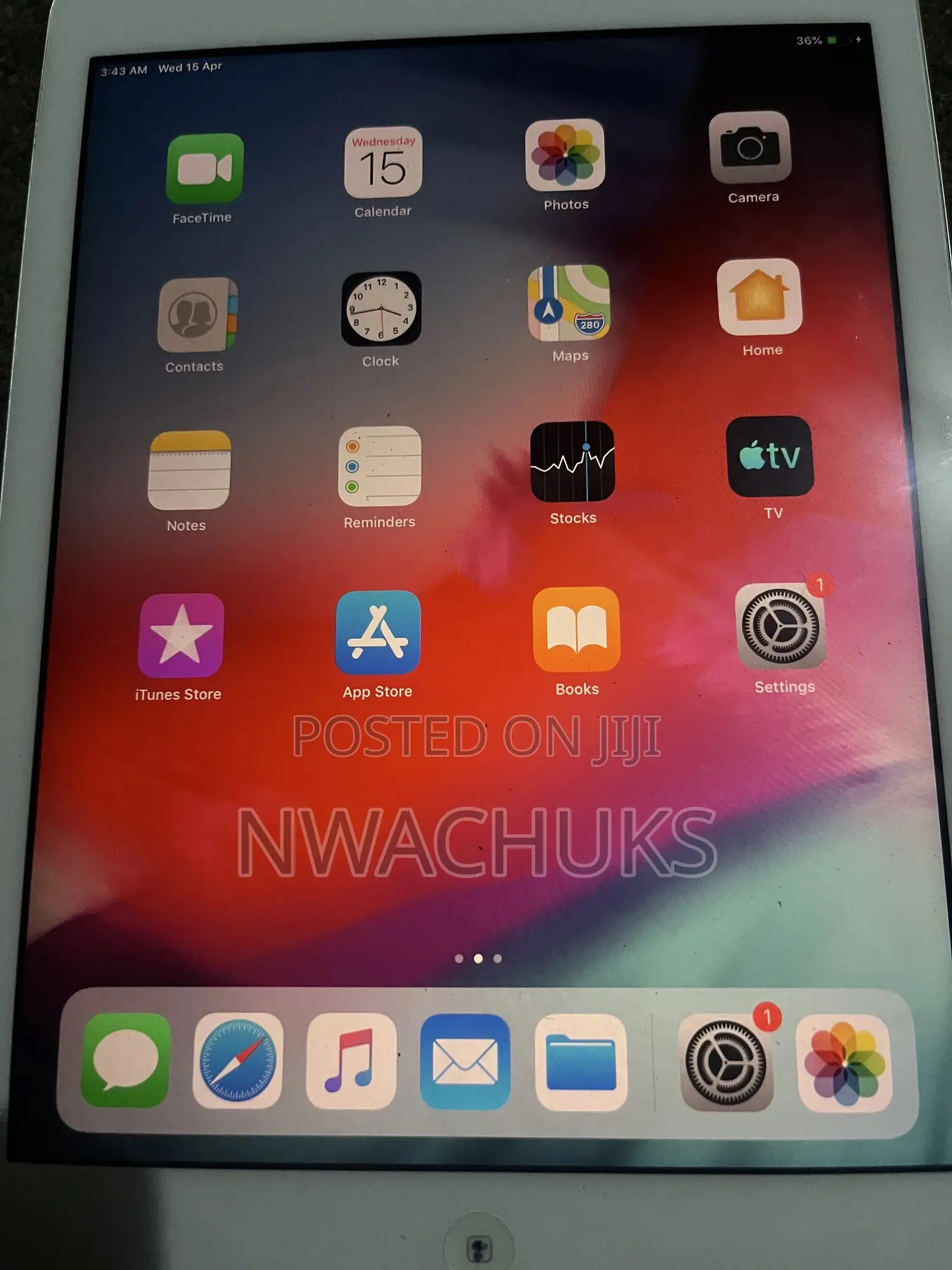 Apple iPad Air 16 GB Silver