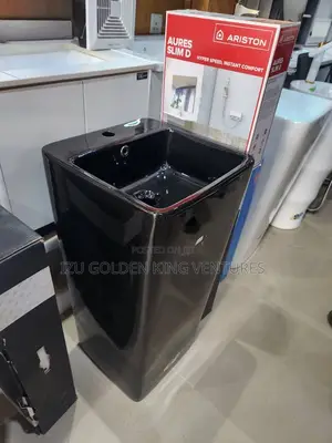 Black Marble Design Basin