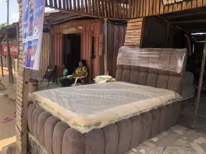 4.5x6 Bedframe With Orthopedic Mattress