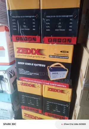 130a Zedix Drycell Battery