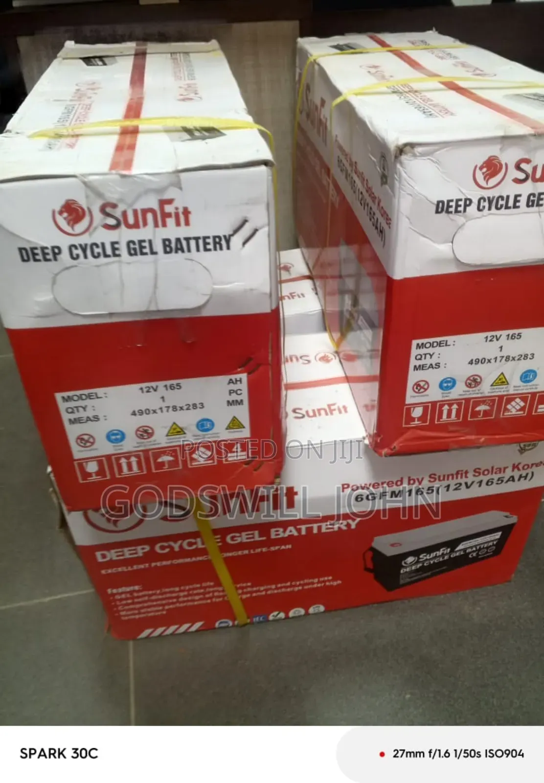 220a Sunfit Drycell Battery 