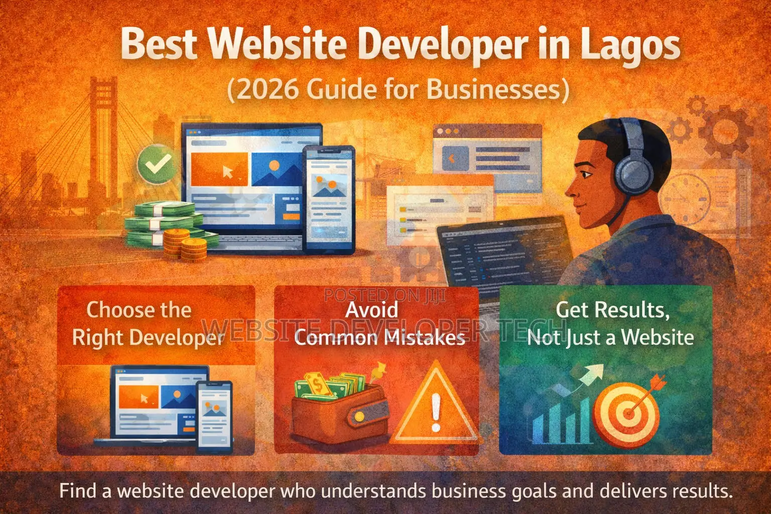 Professional Website Developer In Lagos – Business Ecommerce Website