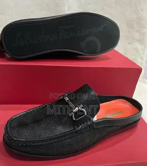 Salvatore Ferragamo Men’S High Quality Half Shoes