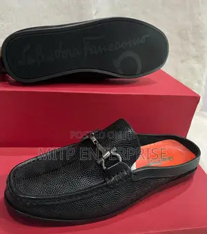 Salvatore Ferragamo Men’S High Quality Half Shoes