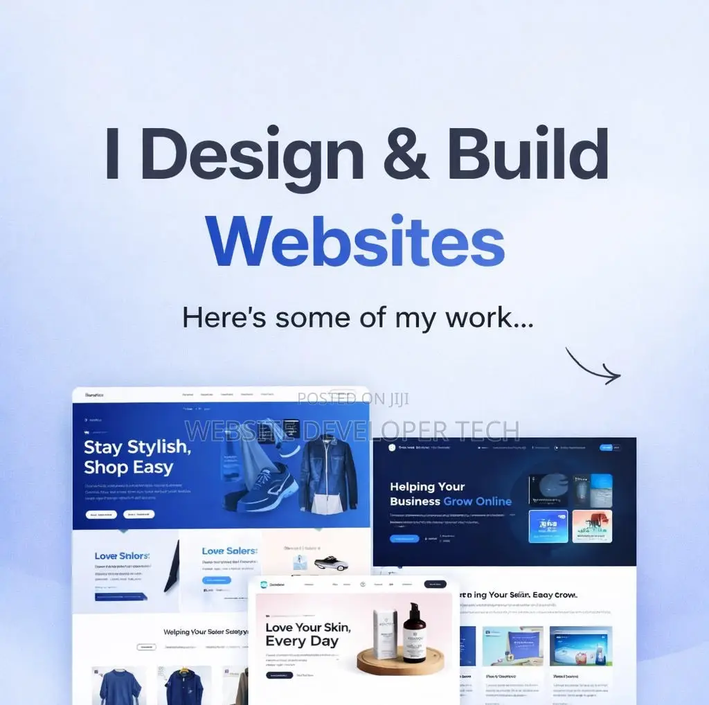Professional Website Developer In Lagos – Business Ecommerce Website