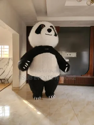 Panda And Gorilla Inflatable Costume Mascot