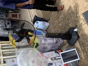 Solar Rechargeable Fan
