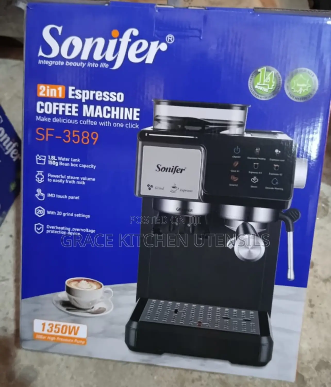 Sonifer Commercial Automatic Espresso Coffee Machine