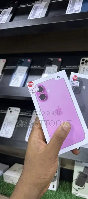 New Apple iPhone 16 128 GB Pink