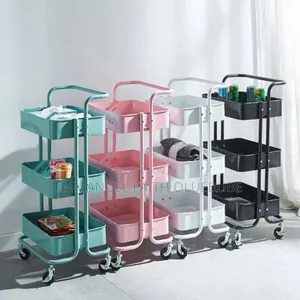 3 Layers Kitchen Trolley