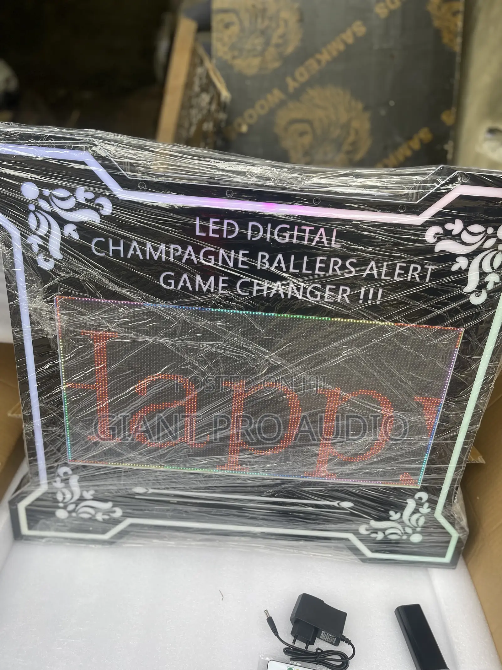 Digital Led Champagne Ballers Alert Board