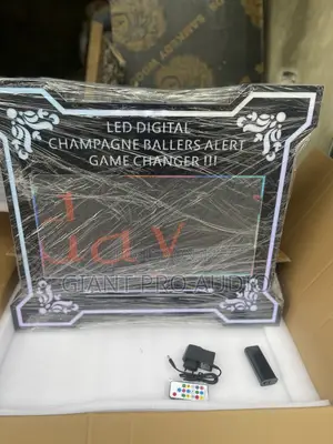 Digital Led Champagne Ballers Alert Board