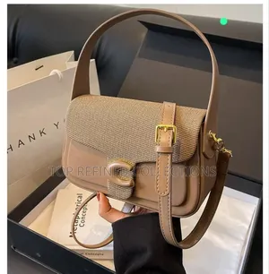 Luxury Coach Shoulder Bag | Classy Everyday Handbag