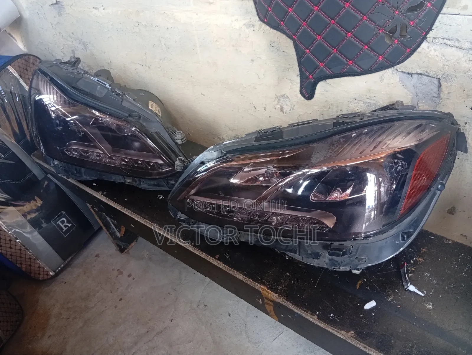 Headlights Benz E350 2014 - 2016
