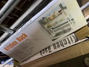 White Color Over the Sink Plate Rack
