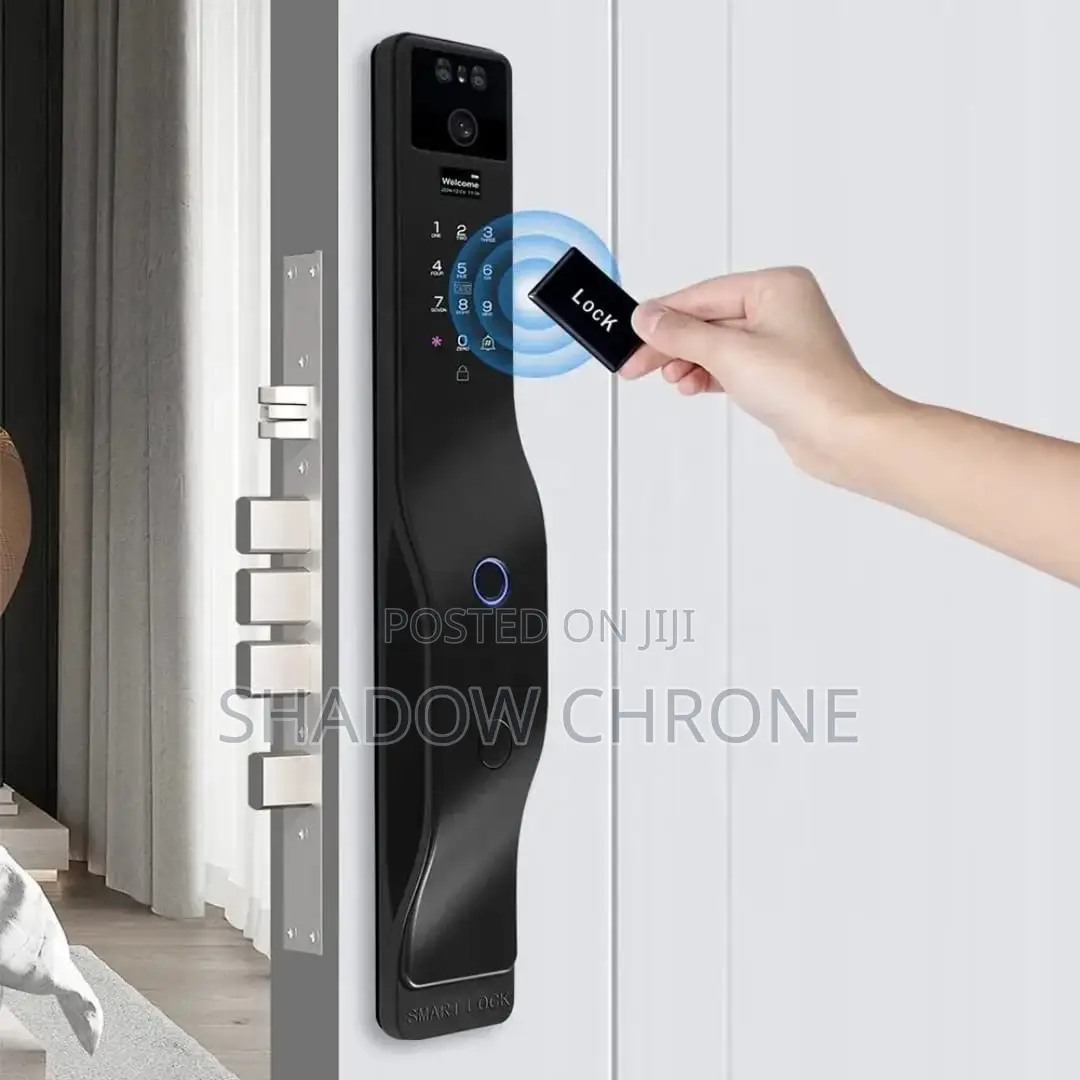 Smart Door Lock With Camera, Fingerprint Mobile Control