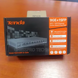 Tenda 8 Port Poe Gigabit Switch.Teg2210p-8-120w