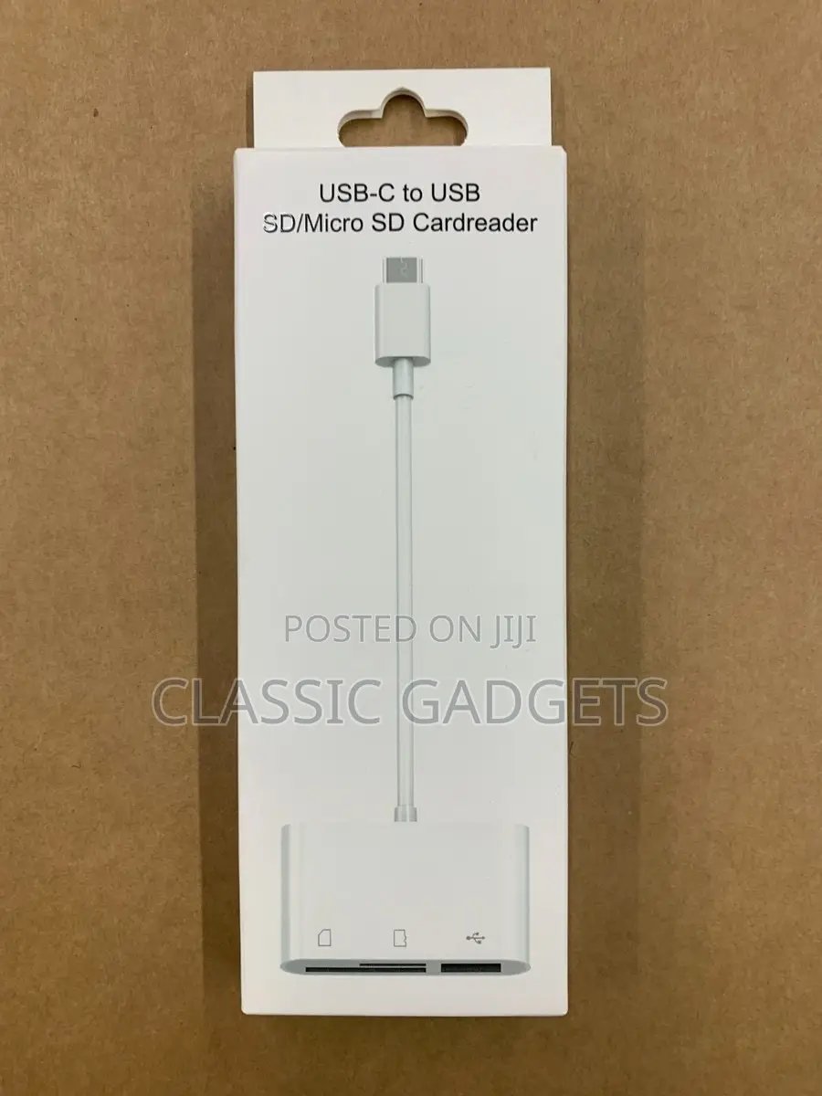 Usb-C to Usb Sd/Micro Sd Cardreader