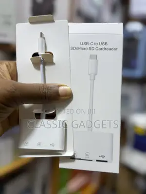 Usb-C to Usb Sd/Micro Sd Cardreader for sale - Classic gadgets Price: ₦ ...