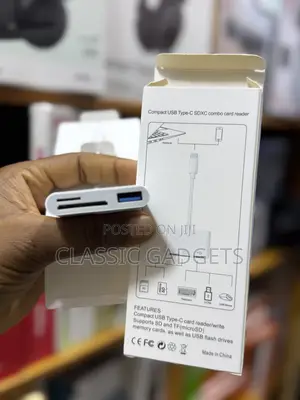 Usb-C to Usb Sd/Micro Sd Cardreader