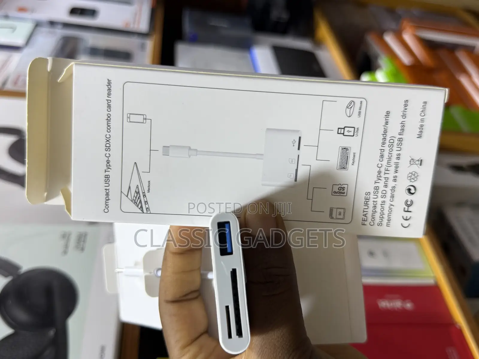 Usb-C to Usb Sd/Micro Sd Cardreader