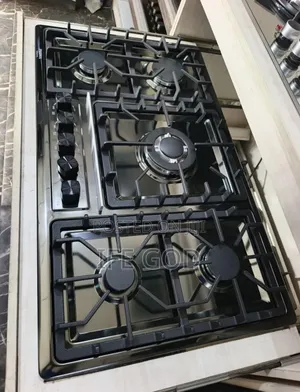 Original Phiima 90cm Built-in 5 Burners Black Stainless Steel Gas Hob