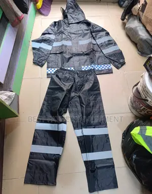 Imported High Quality Up And Down Safety Rain Coat