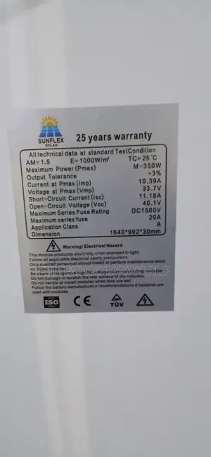 310w Solar Panel