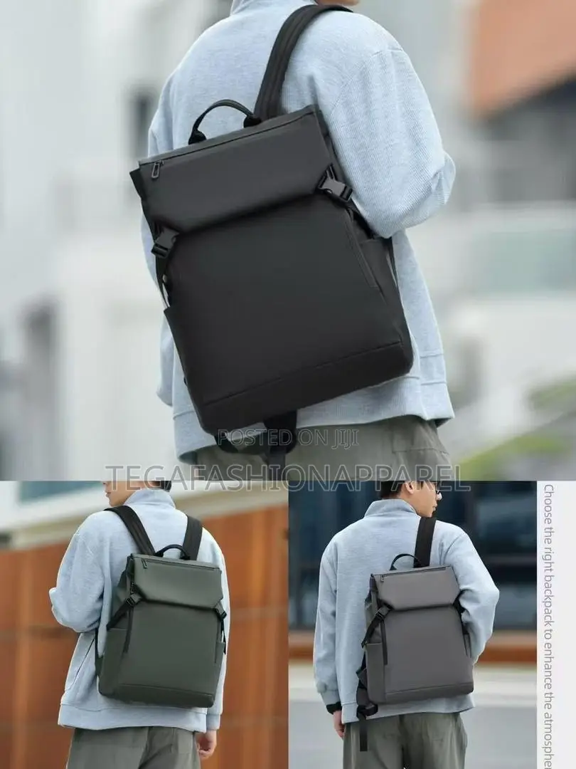 Quality Plain Leather Back Pack