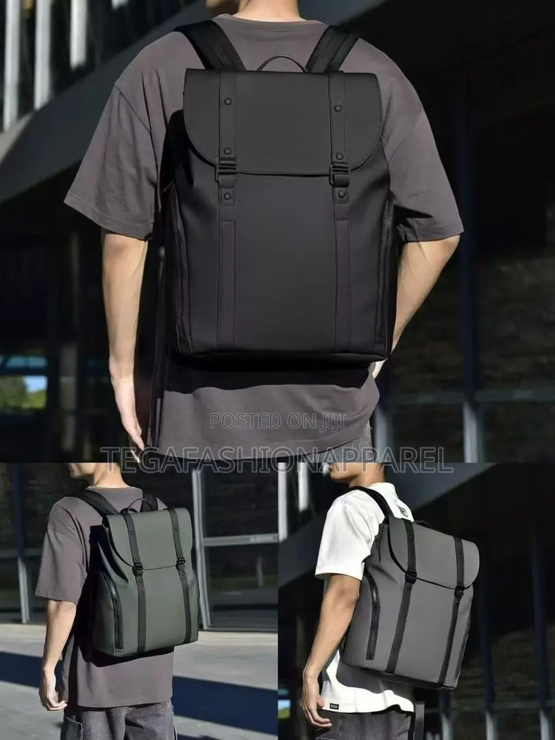 Quality Plain Leather Back Pack