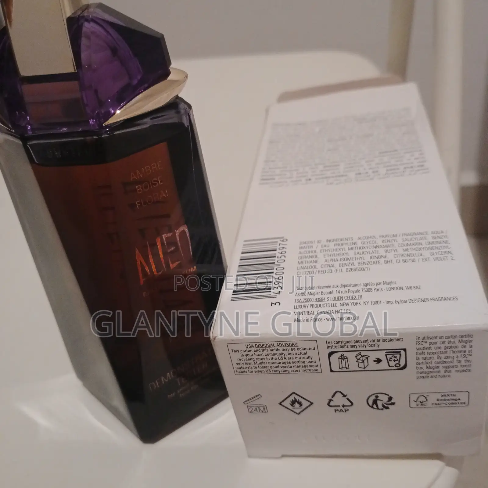 `Authentic Mugler Alien Edp 90ml Tester Batch Abvn1ev Berger