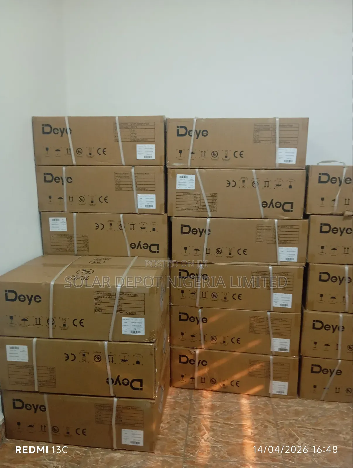 Deye 5.12kwh Lithium Battery