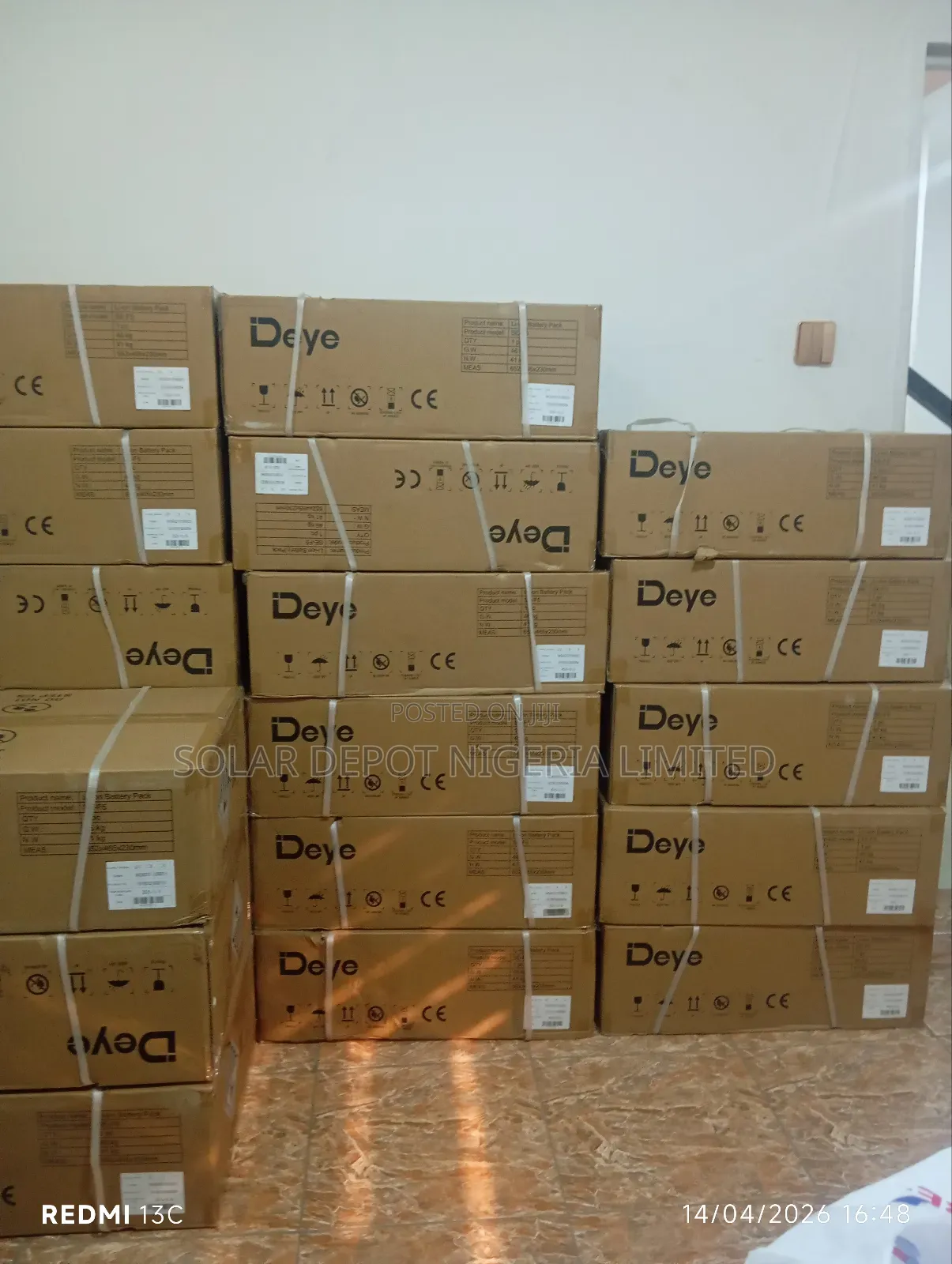 Deye 5.12kwh Lithium Battery