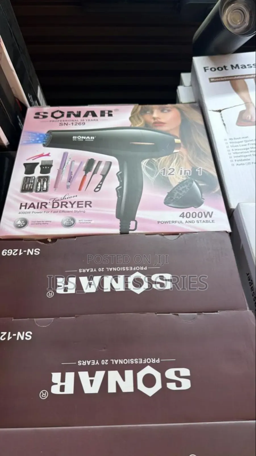 Sonar Professional Dryer, Thong, Stretcher Kit