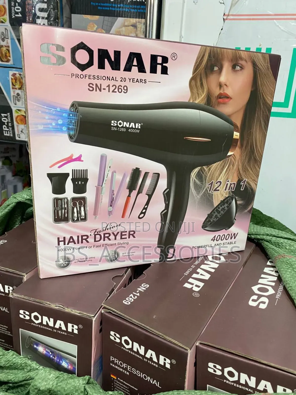 Sonar Professional Dryer, Thong, Stretcher Kit
