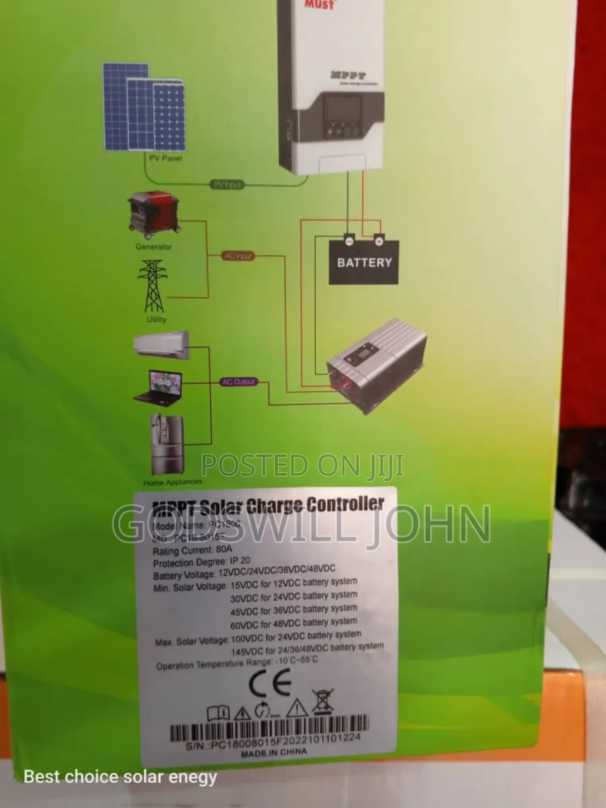 80a Solar Charger Controller