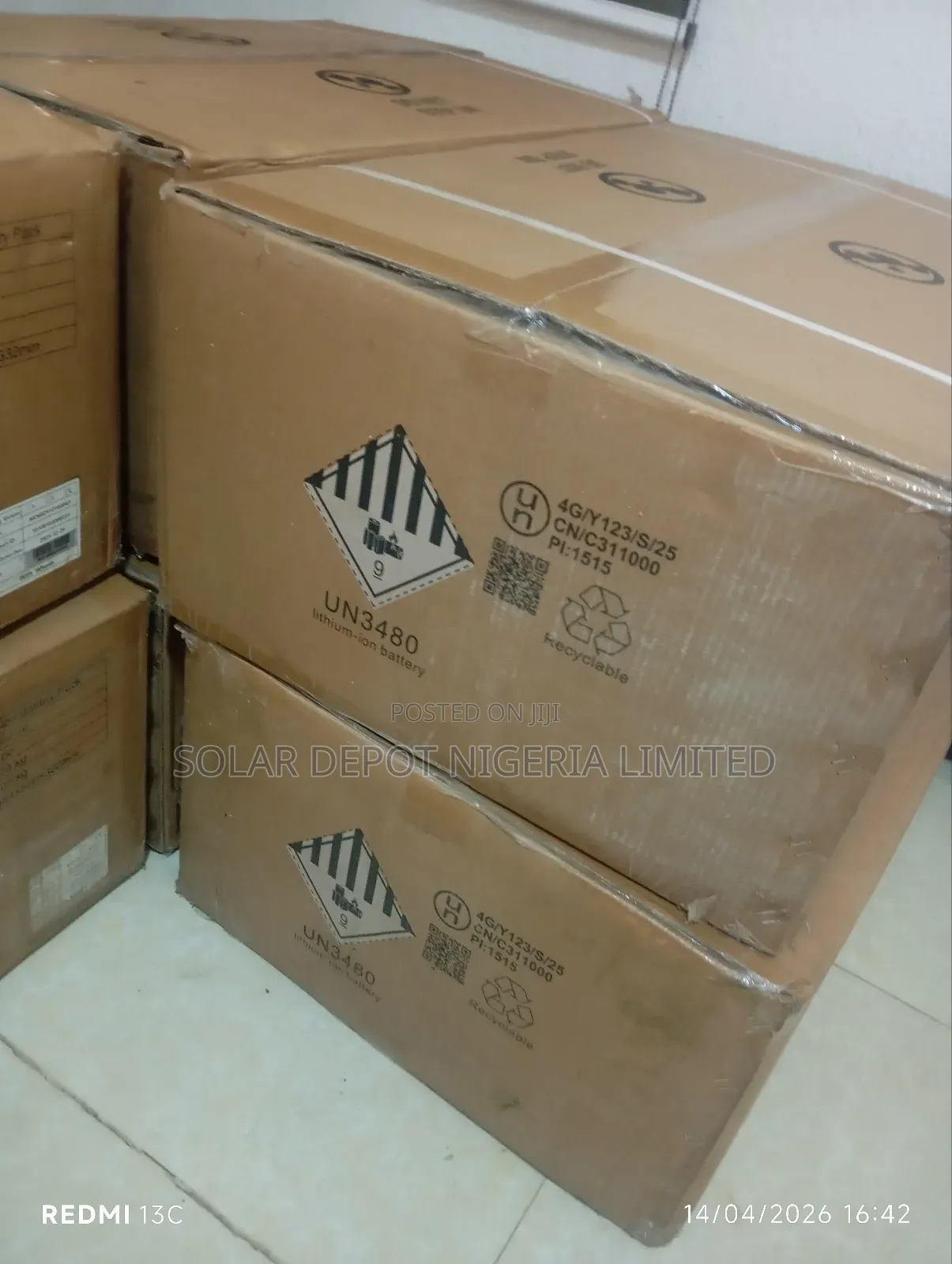 Deye 16kwh Lithium Battery