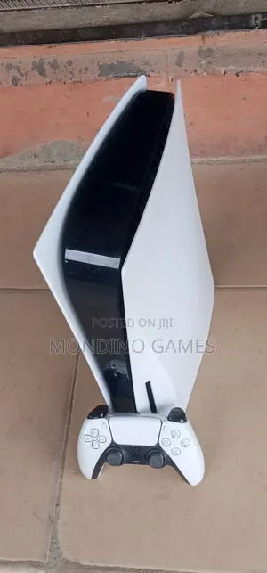 Uk Used Sony Playstation 5 Slim With One Pad and 10 Games Inside
