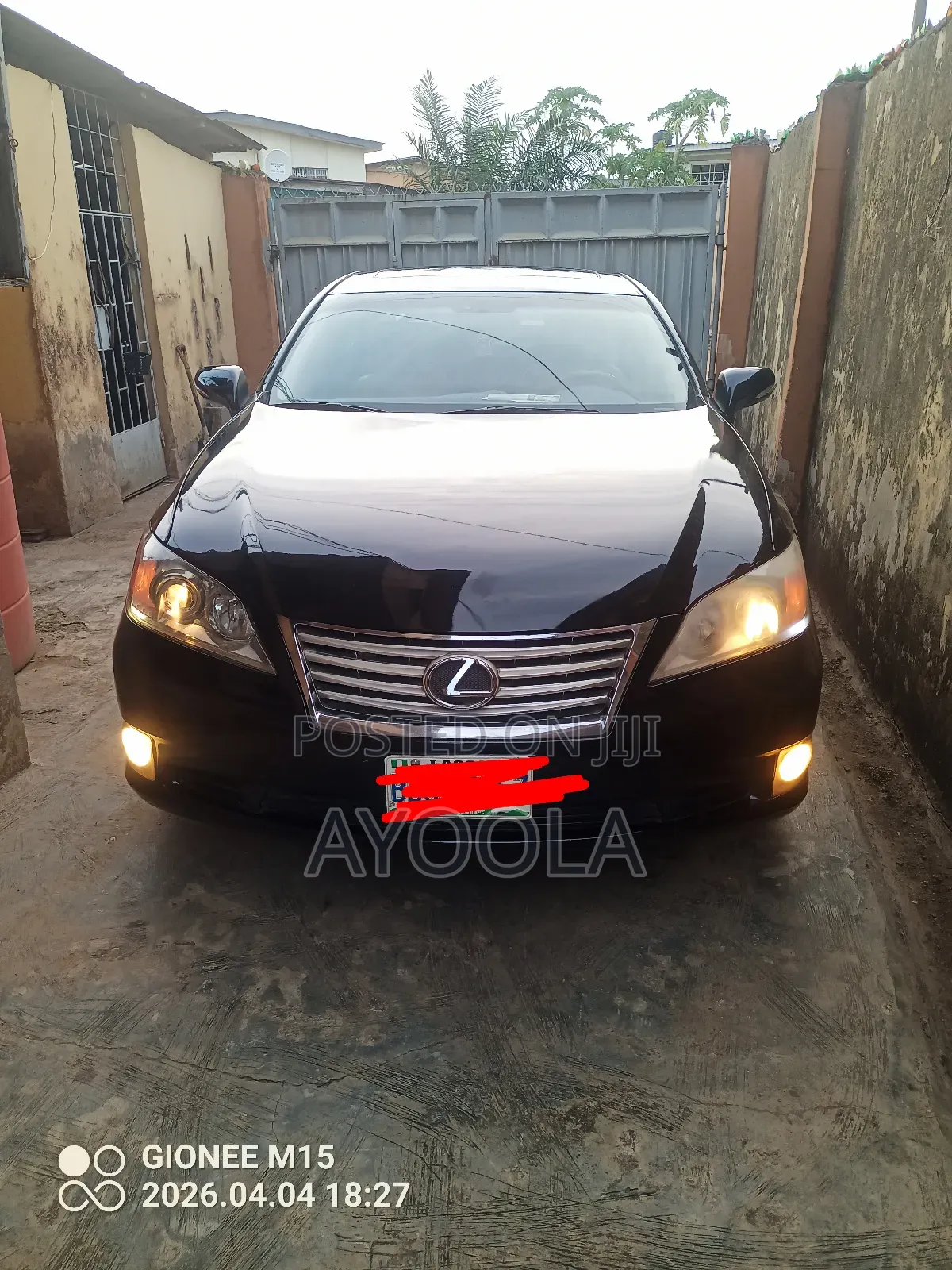 Lexus ES 350 2010 Black