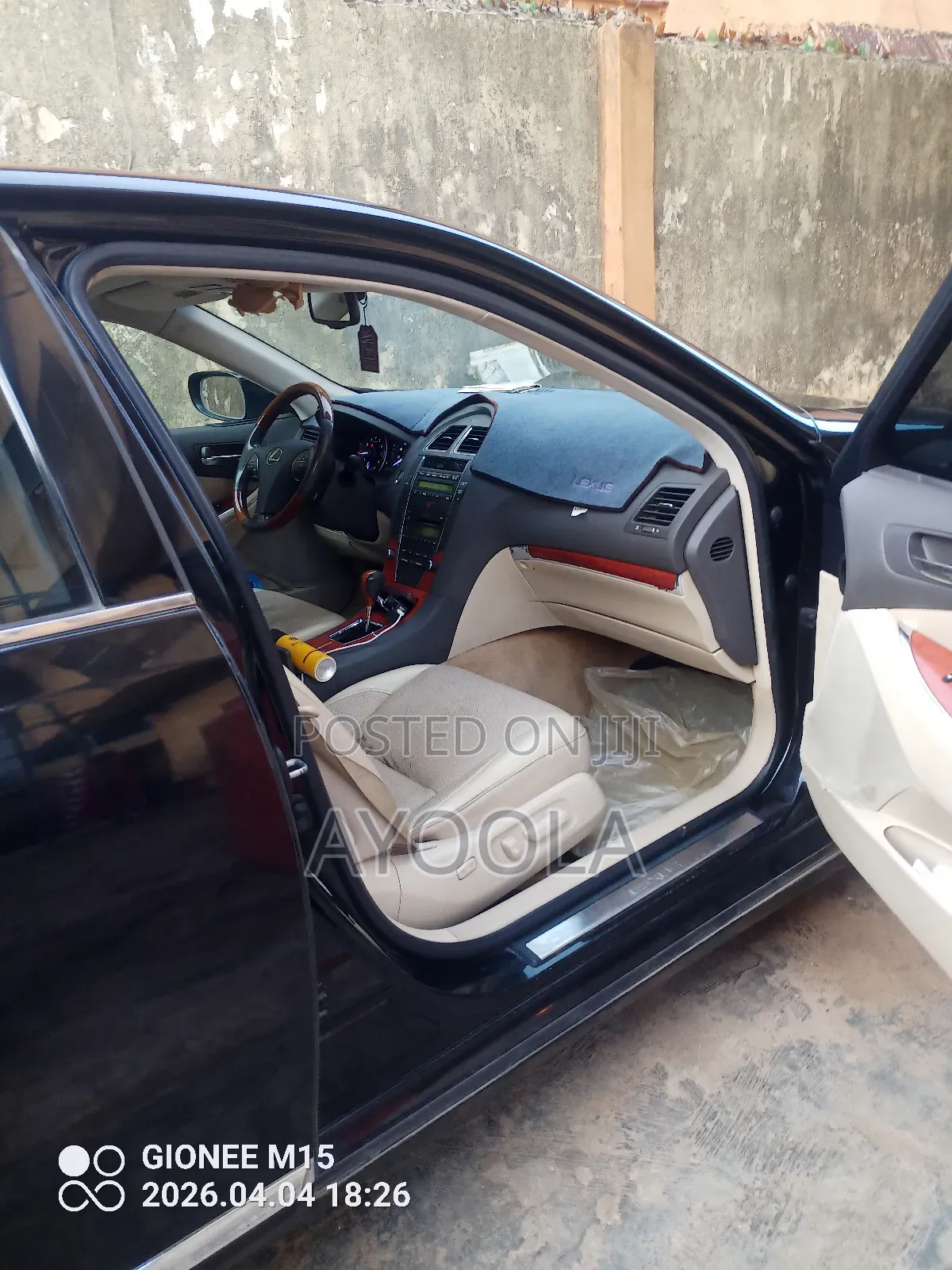 Lexus ES 350 2010 Black