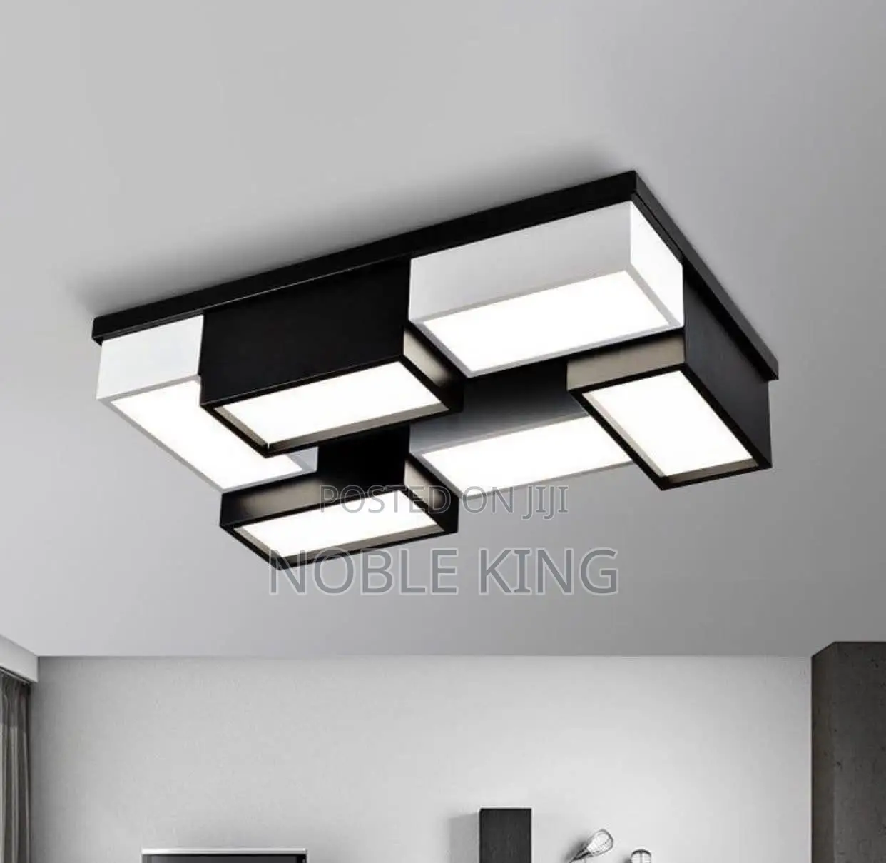 2025 Creative Led Square Chandeliers Modern Atmospheric Ceiling Light