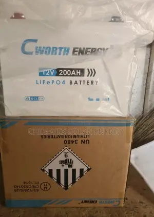 Cworth Energy 12v 200ah Lithium Iron Phosphate (Lifepo4) Battery